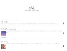 Tablet Screenshot of katierainesblog.com